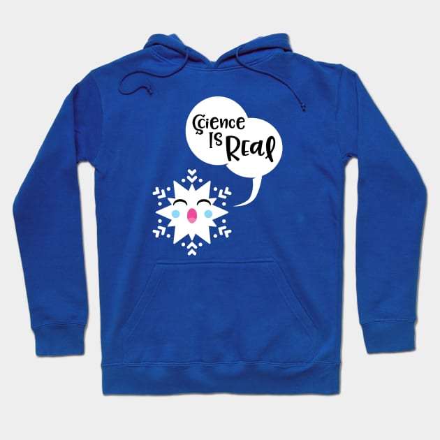 Special Science-y Snowflake Hoodie by authenticamerican